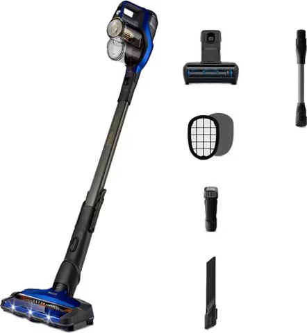 Philips şarjlı dikey süpürge ve aparatları